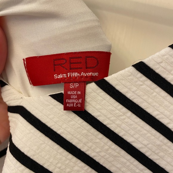 Double lined striped dress from saks - Picture 2 of 4